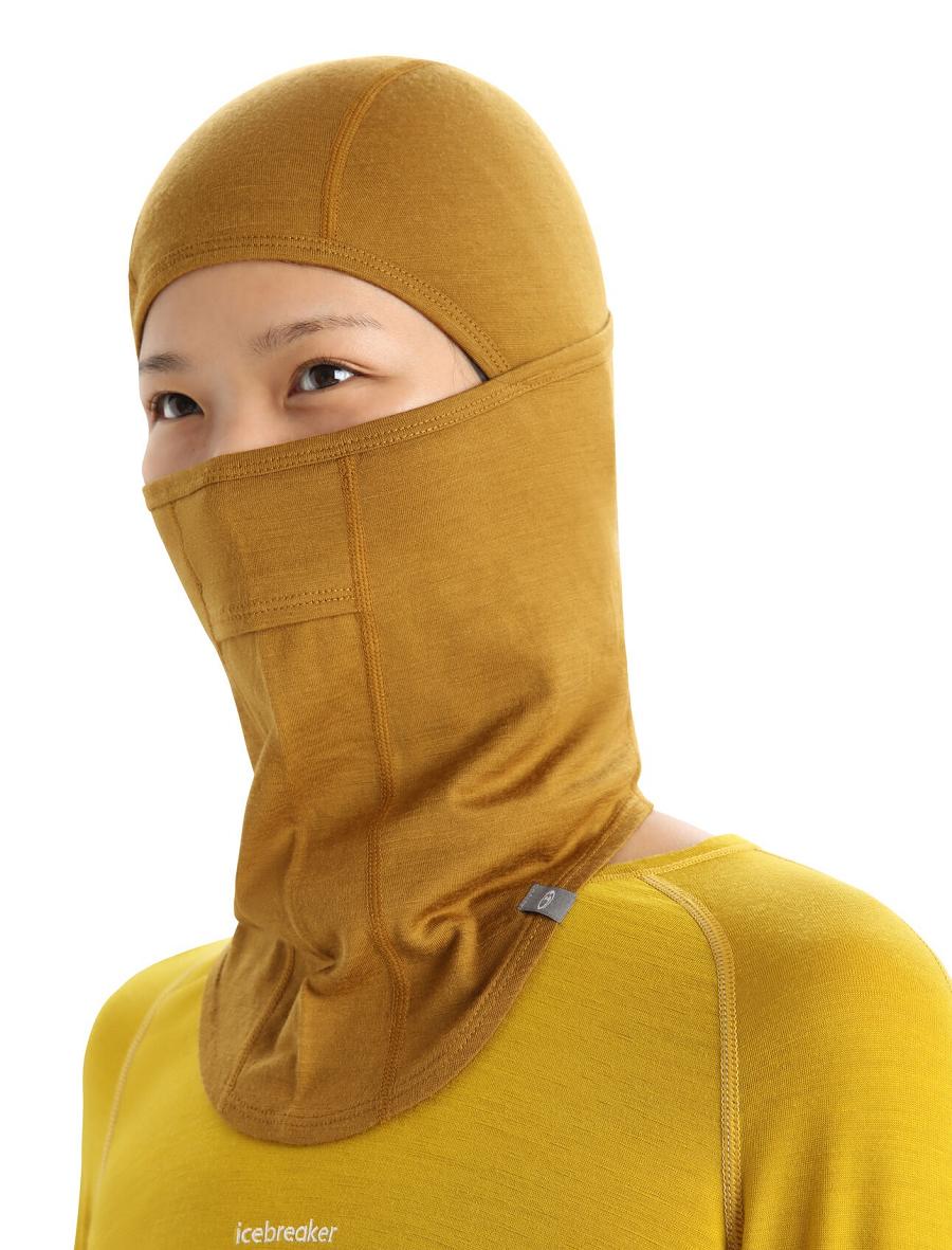 Icebreaker Unisex Merino Oasis Balaclava Miesten Panta Ruskea | FI 1082MQZA